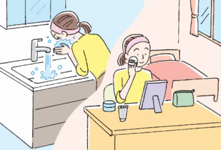 イラスト　暮らしの広場　2025年4月