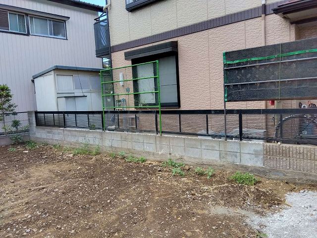 H様邸_カーポート施工前