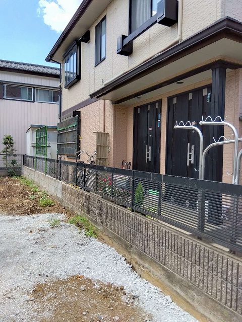 H様邸_カーポート施工前